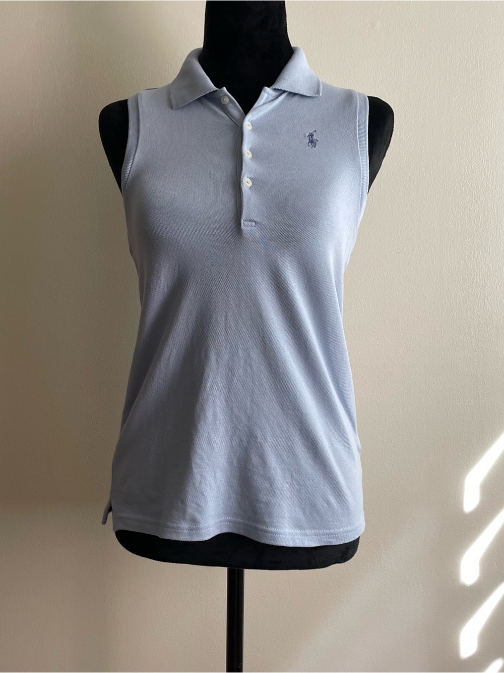 Polo Ralph Lauren Girls Sleeveless Polo Shirt L 12-14